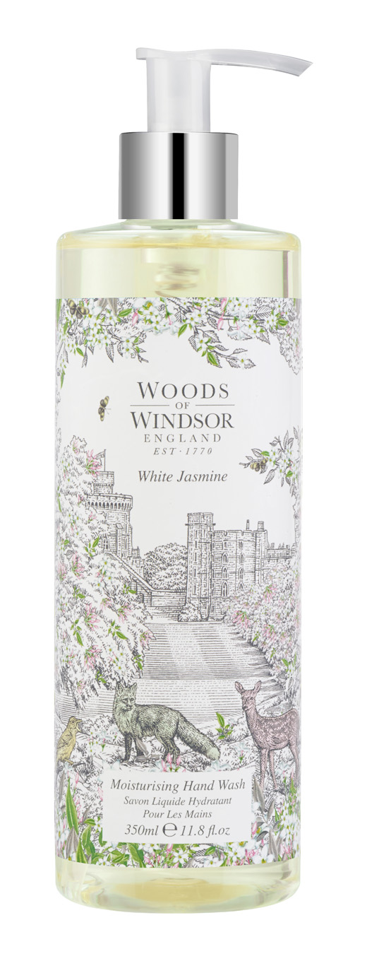 © Woods of Windsor Weißer Jasmin flüssige Handseife