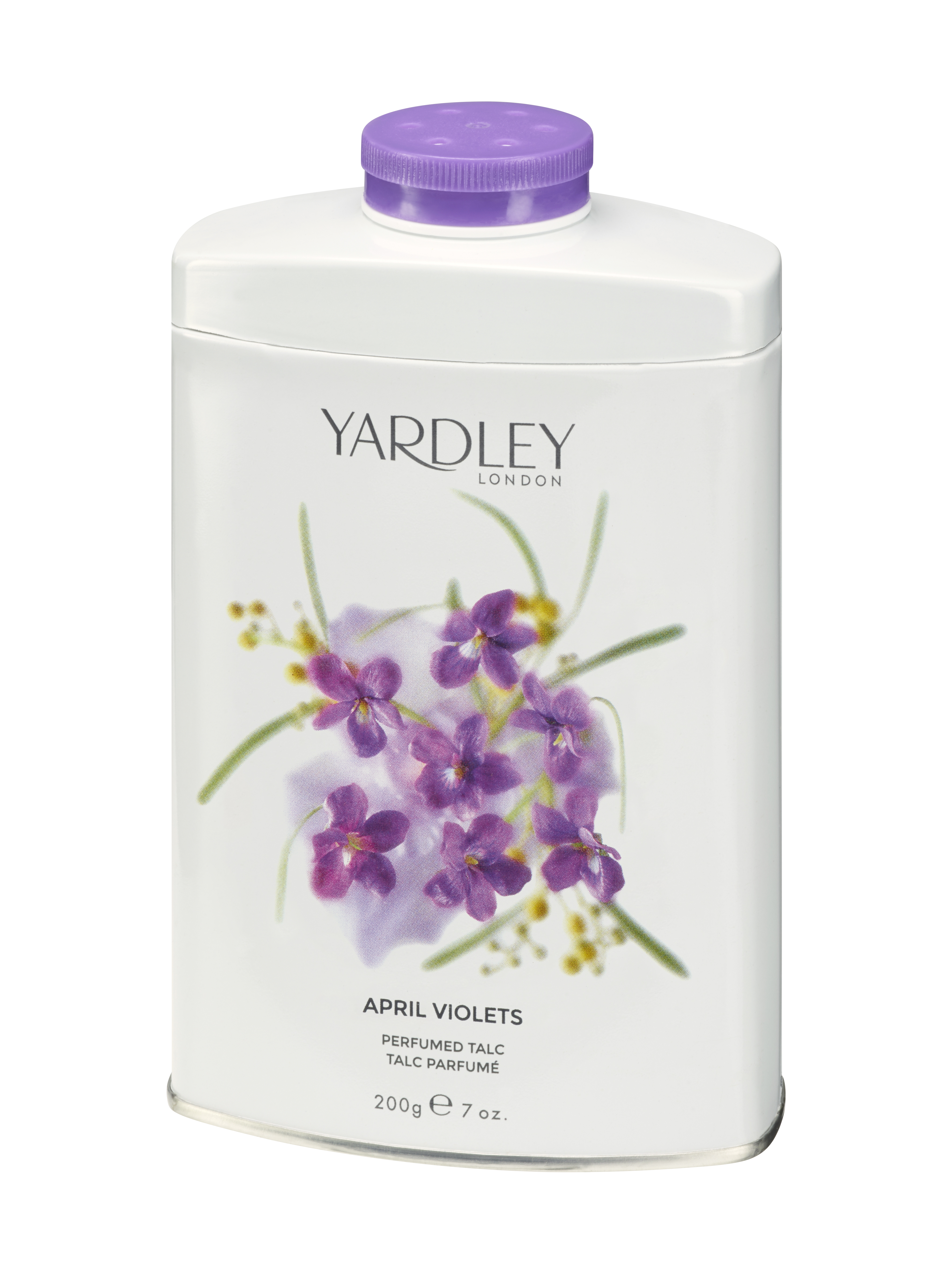 Yardley London April Violets Parfumed Talc 200 g