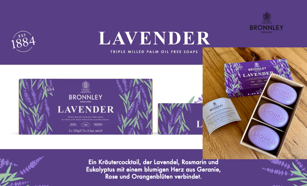 Lavendel Seifen