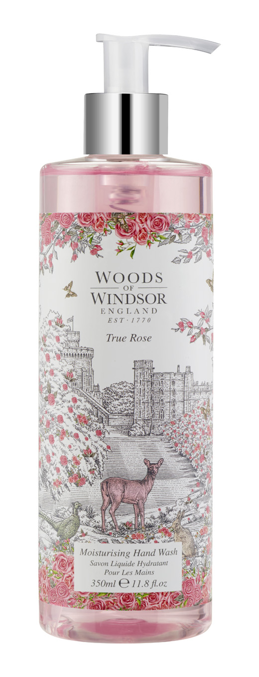 © Woods of Windsor Wahre Rose flüssige Handwaschseife