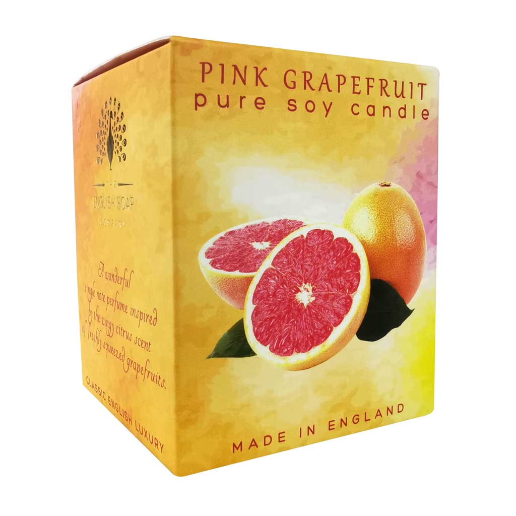 © The English Soap Company Rosa Grapefruit Duftkerze