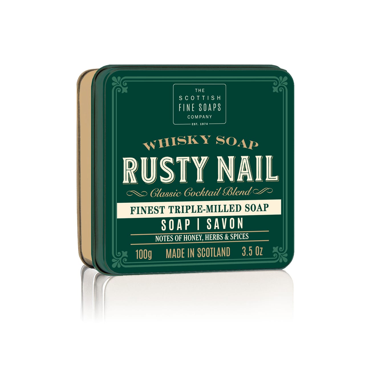 © The Scottish Fine Soaps Company Whisky Rusty Nail Seife in der Dose