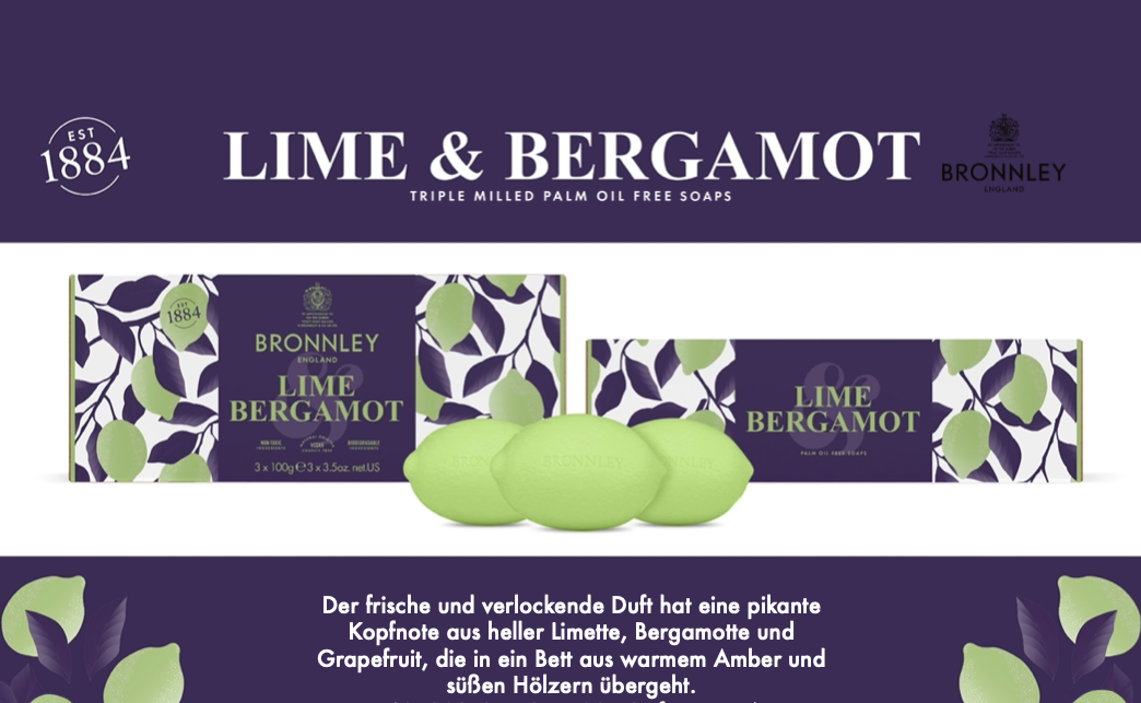 Lime & Bergamot Seifen