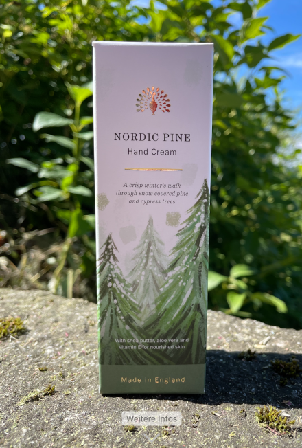 © The English Soap Company Nordic Pine Hand Cream 75 ml