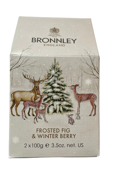 Bronnley Frosted Fig & Winter Berry 2 x 100 g