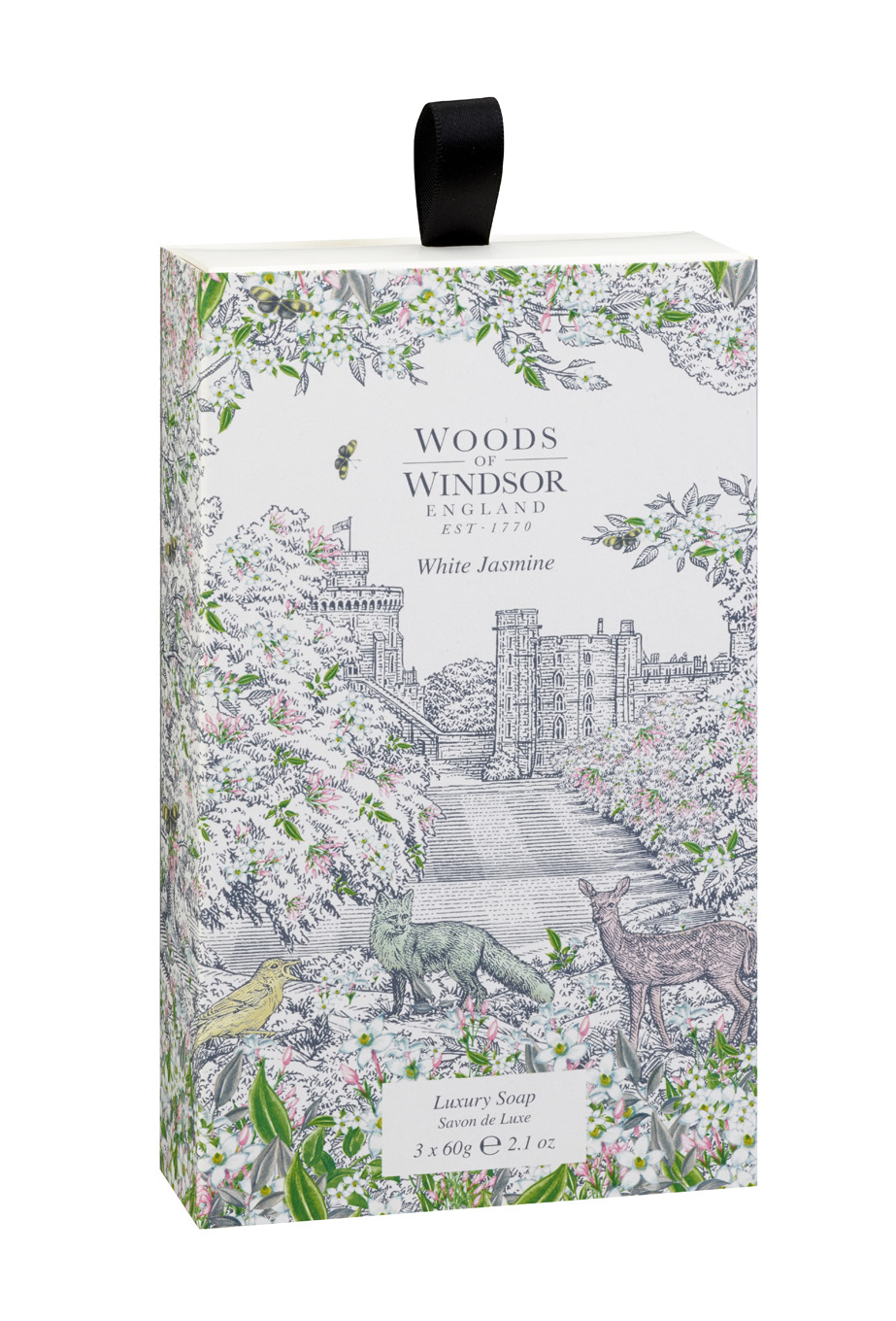Woods of Windsor Weißer Jasmin Seife
