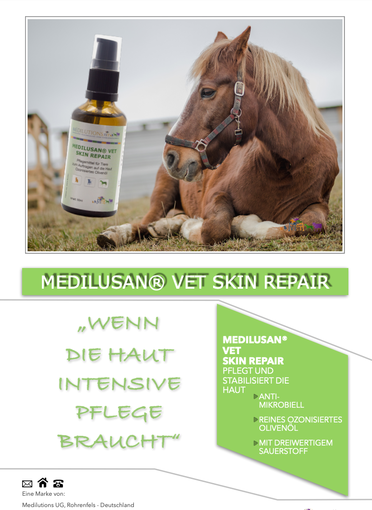 Medilusan® Vet Skin Repair - Wundbehandlung Tiere