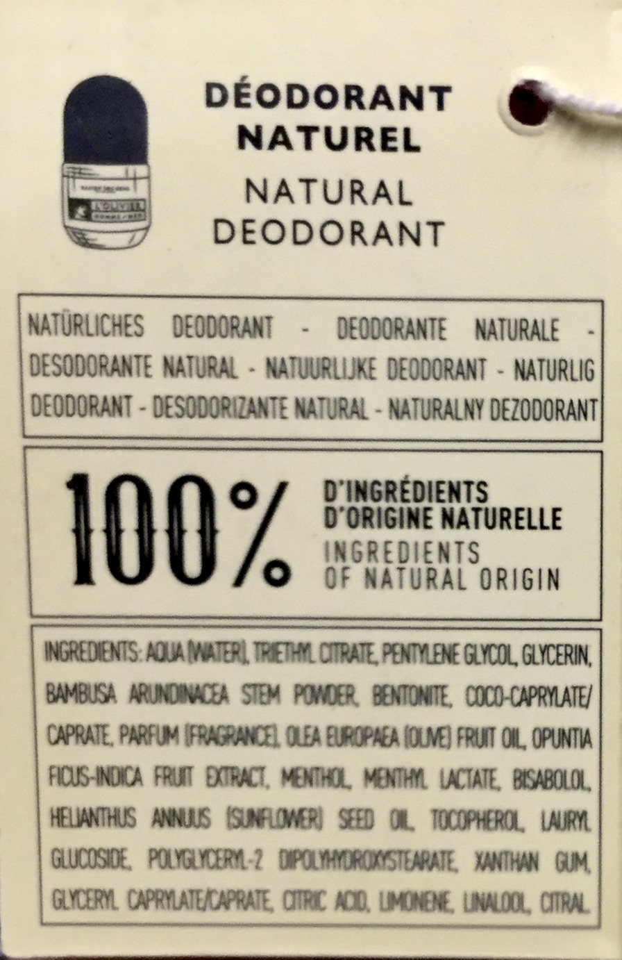 L'Olivier Natural Deodorant Refill