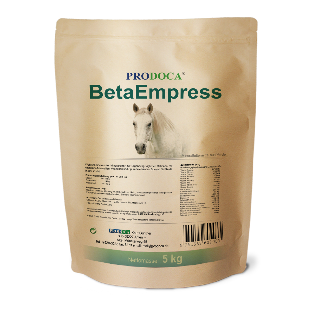 Beta-Empress - für Zuchtpferde