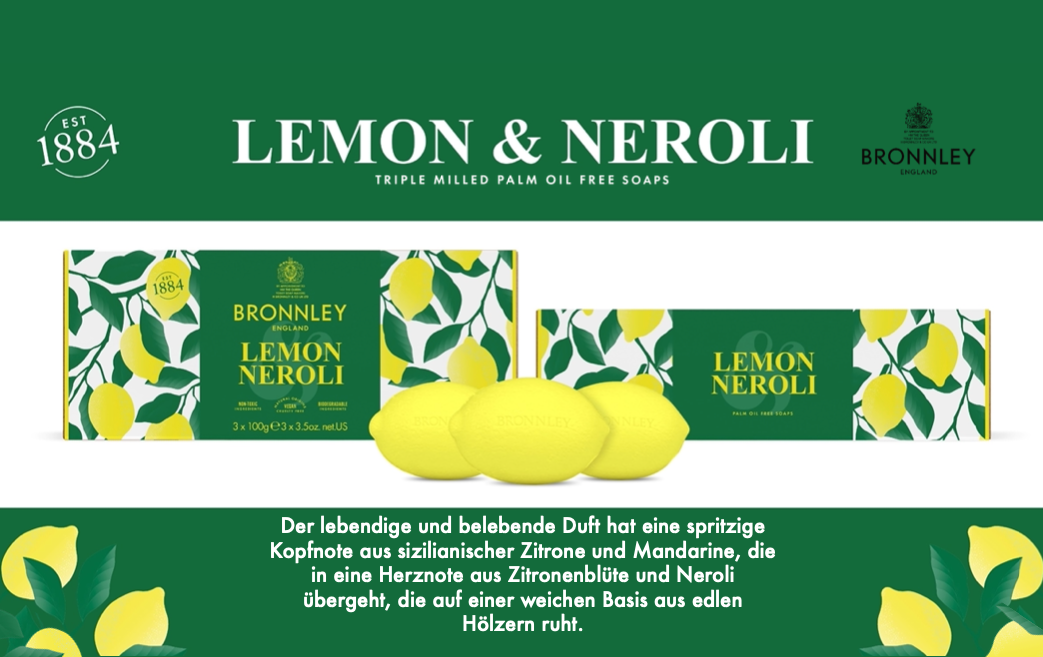 Lemon & Neroli Seifen