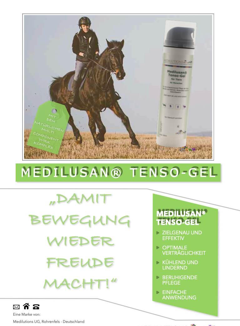 Medilusan® Tenso-Gel Muskeln & Gelenke